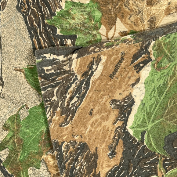 Vintage Realtree Shirt Adult EXTRA LARGE Brown Camo Hunting USA Made Outdoor 90s - Picture 6 of 9